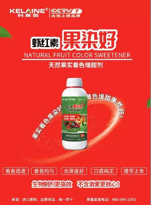 天然果實著色增甜劑——蝦紅素●果染好!