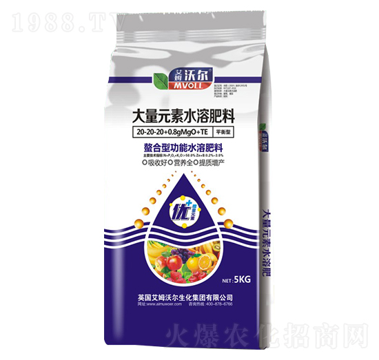ƽ�������Ϲ��ܴ���Ԫ��ˮ�ܷ���20-20-20+0.8MgO+TE-��ķ�֠�