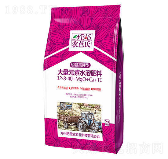 ��������ʹ���Ԫ��ˮ�ܷ���12-8-40+MgO+Ca+TE-�r����-���S��