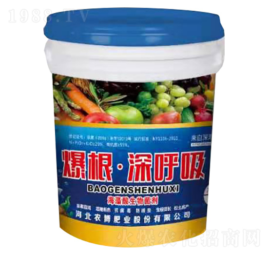 海藻酸生物菌劑-爆根·深呼吸-農(nóng)博肥業(yè)