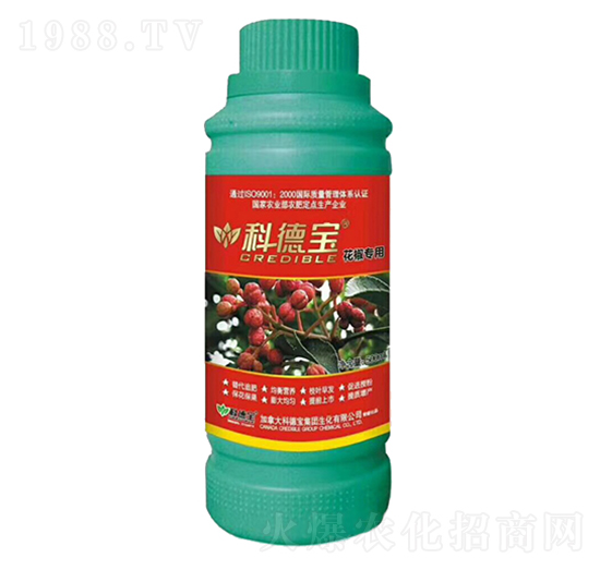 花椒專用營養(yǎng)增產(chǎn)調(diào)理劑-科德寶現(xiàn)火爆招商中！