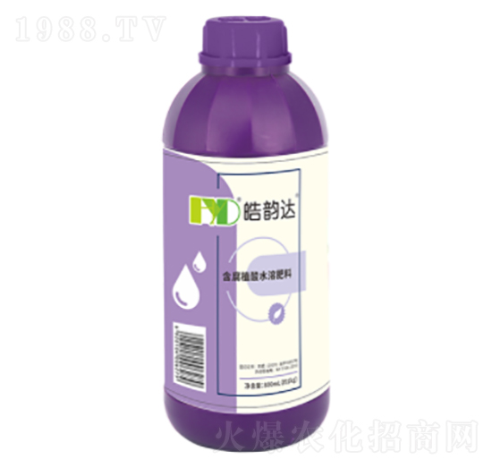 瓶裝含腐植酸水溶肥料-皓達農業(yè)