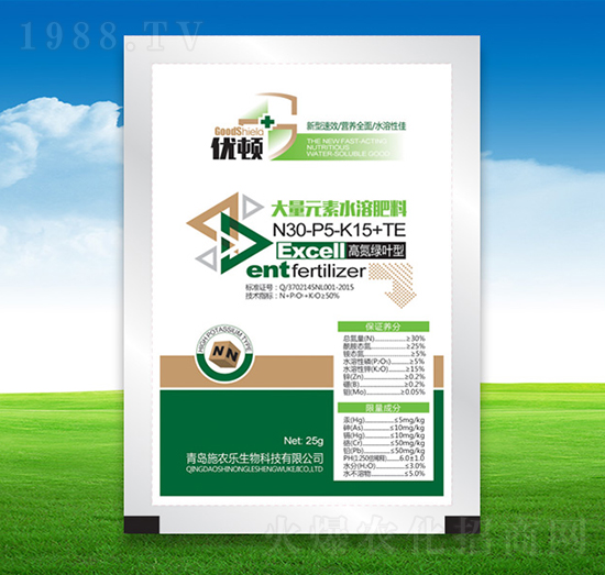 ����Ԫ��ˮ�ܷ�30-5-15+TE-�μѸ�