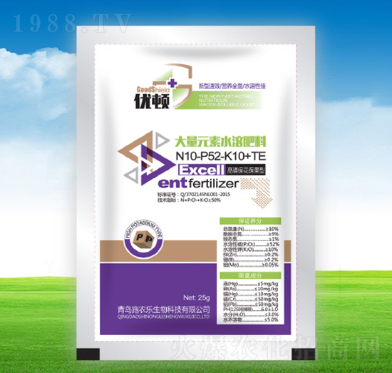 25g���ױ��������ʹ���Ԫ��ˮ�ܷ�10-52-10+TE-��(y��u)�D-�μѸ�