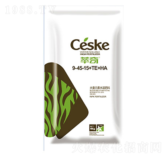 大量元素水溶肥料9-45-15+TE+HA-萃奇-金豐洋