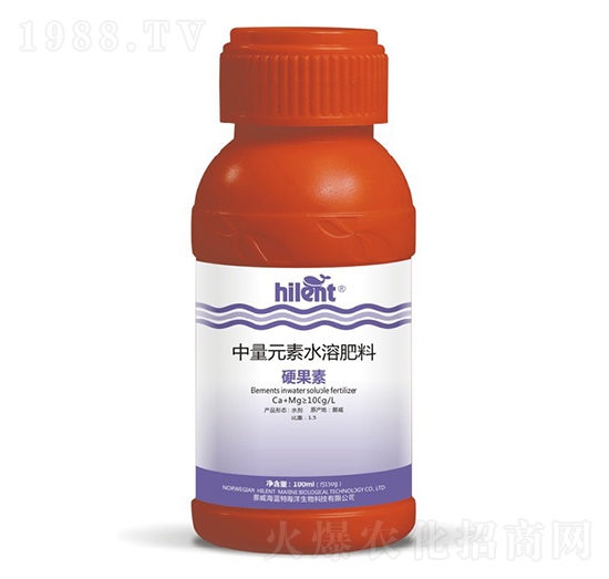 中量元素水溶肥料-硬果素-海藍特