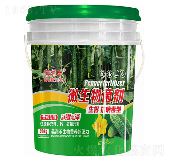 黃瓜專用生根抗病毒型微生物菌劑-葆潤(rùn)禾-綠曼生物