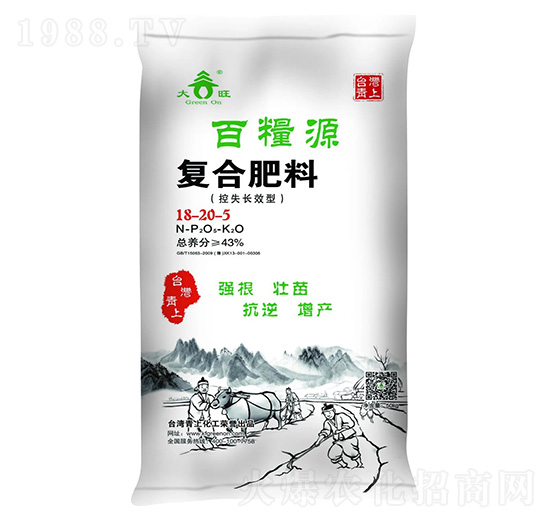 控失長效型復(fù)合肥料18-20-5-百糧源-青上化肥