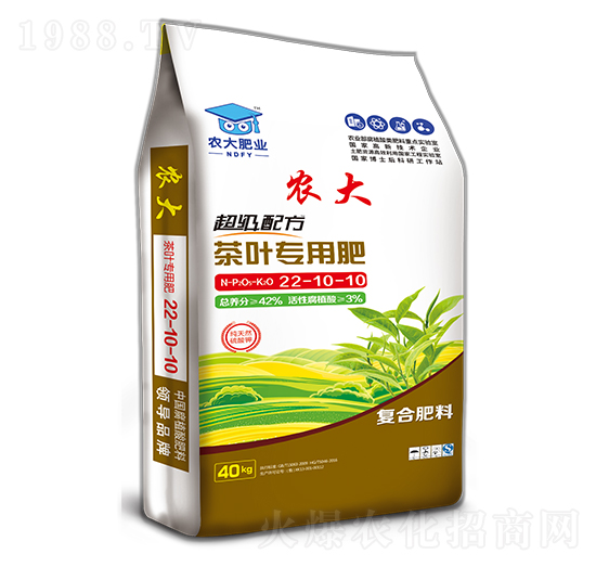 超級(jí)配方茶葉專用肥22-10-10-農(nóng)大生態(tài)