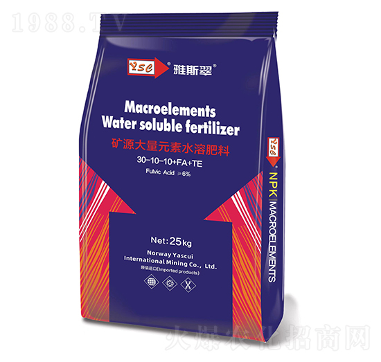 25kg�VԴ����Ԫ��ˮ�ܷ���30-10-10+FA+TE-��˹��