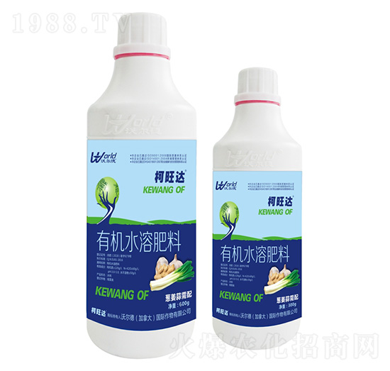 600g蔥姜蒜需配有機(jī)水溶肥-柯旺達(dá)-沃爾德農(nóng)業(yè)
