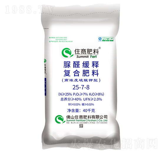 硫酸鉀型復(fù)合肥料25-7-8-住商肥料