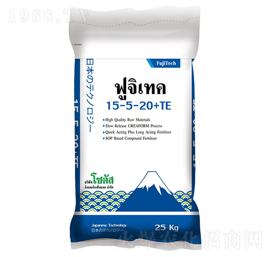 復合肥料15-5-20+TE（馬來西亞、澳大利亞、泰國）-住商肥料