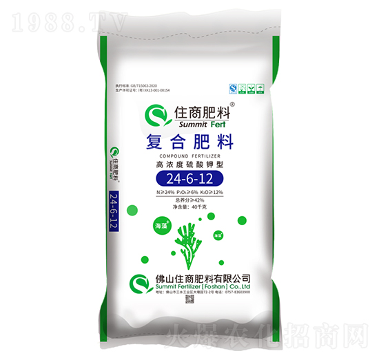 復合肥料24-6-12-住商肥料