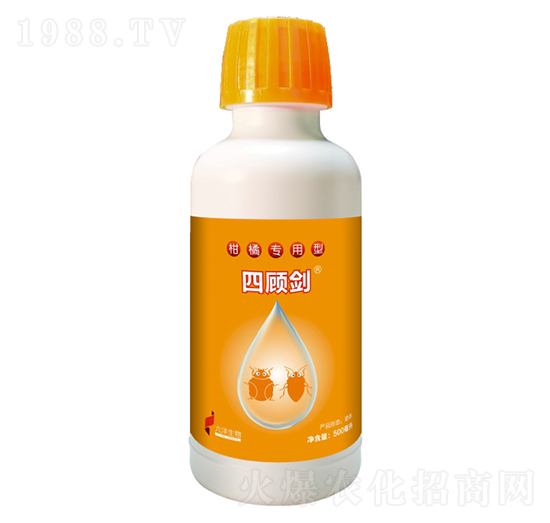 雙生結構柑橘專用型殺螨助劑-四顧劍-喜田納米