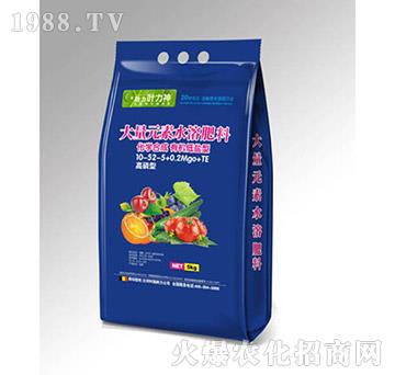 高磷型大量元素水溶肥料10-52-5+0.2MgO+TE-施耐力