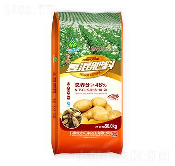 高濃度硫酸鉀復(fù)混肥料16-10-20-匯豐化工