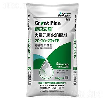 40kg����Ԫ��ˮ�ܷ���20-20-20+TE-�{����D-�����{(l��n)